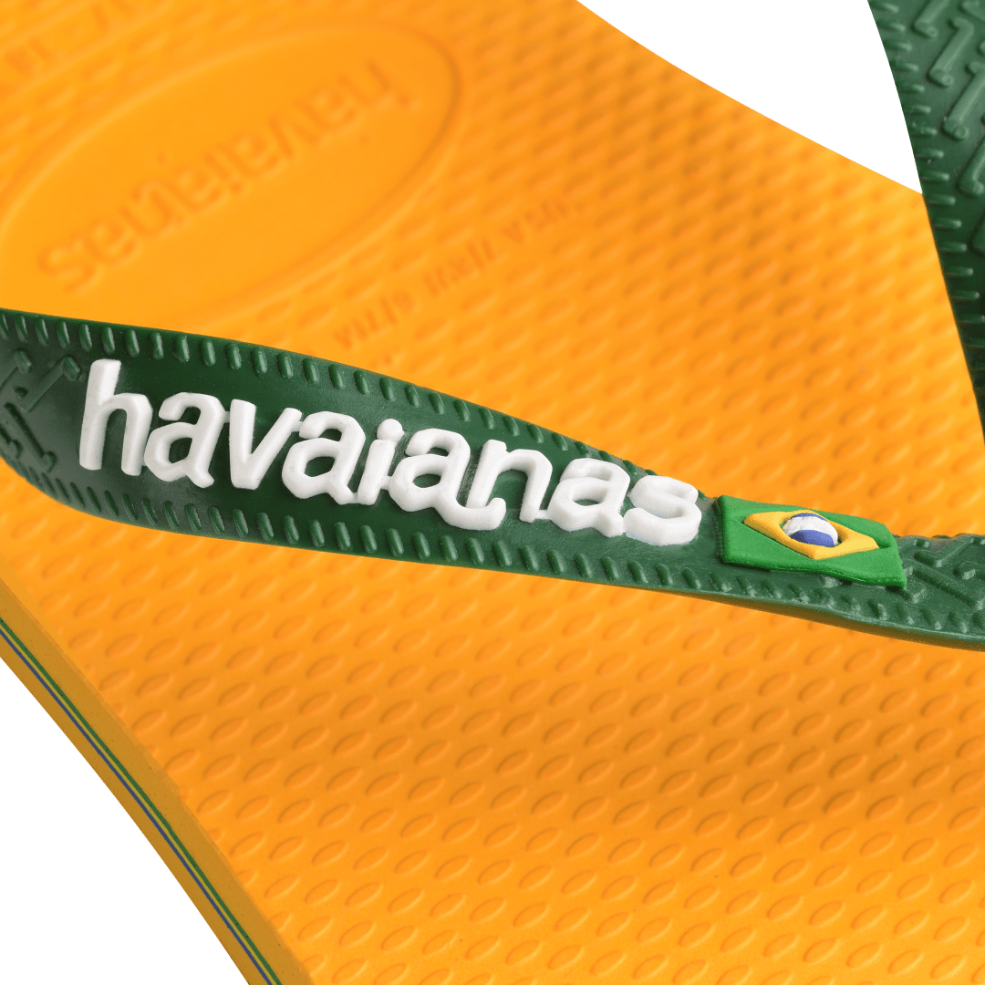 Women's Brazil Logo Flip Flops - Image 18